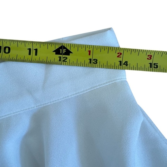 SHEIN White Circle Full Skirt Lined size M - Picture 5 of 8